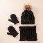 Black（Hat+Scarf+Gloves）