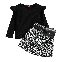 Black/Top+Black/Skirt