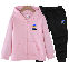 Pink/Coat+Black/Trousers