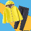 Yellow/Coat+Dark Gray/Trousers