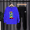 Blue01/Pullover+Black01/Trousers