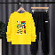 Yellow02/Pullover+Black01/Trousers