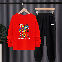 Red02/Pullover+Black01/Trousers