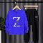 Blue03/Pullover+Black01/Trousers