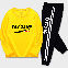 Yellow01/Pullover+Black01/Trousers
