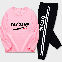 Pink01/Pullover+Black01/Trousers