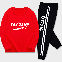 Red01/Pullover+Black01/Trousers