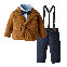 Brown/Coat+Blue/Shirt+Navy/Pants