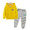 Yellow/Hoodie+Gray/Trousers