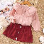Pink/Top+Red/Skirt